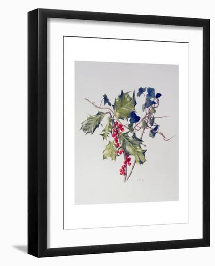 Holly and Ivy, 2001-Rebecca John-Framed Giclee Print