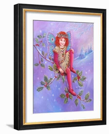 Holly Fairy-Judy Mastrangelo-Framed Giclee Print