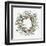 Holly Farmhouse Wreath I-Emma Caroline-Framed Art Print