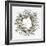 Holly Farmhouse Wreath I-Emma Caroline-Framed Art Print