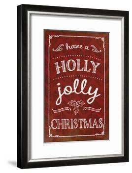 Holly Jolly Christmas-Jennifer Pugh-Framed Art Print