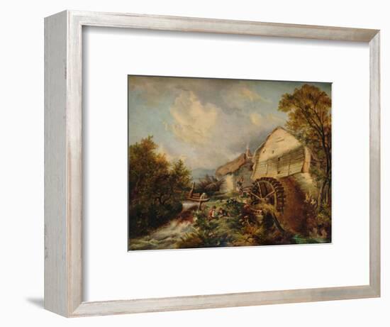 'Holly Street', 1847, (1938)-George Burrell Willcock-Framed Giclee Print