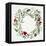 Holly Wreath II-Melissa Wang-Framed Stretched Canvas