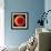 Hollyhock Pollen-Dr^ Jeremy-Framed Premium Photographic Print displayed on a wall