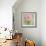 Hollyhock-Cora Niele-Framed Giclee Print displayed on a wall