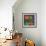 Hollyhocks 316-Howie Green-Framed Giclee Print displayed on a wall