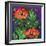 Hollyhocks 316-Howie Green-Framed Giclee Print