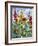 Hollyhocks and Sunflowers, 2005-Christopher Ryland-Framed Giclee Print