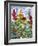 Hollyhocks and Sunflowers, 2005-Christopher Ryland-Framed Premium Giclee Print