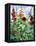 Hollyhocks and Sunflowers-Christopher Ryland-Framed Premier Image Canvas