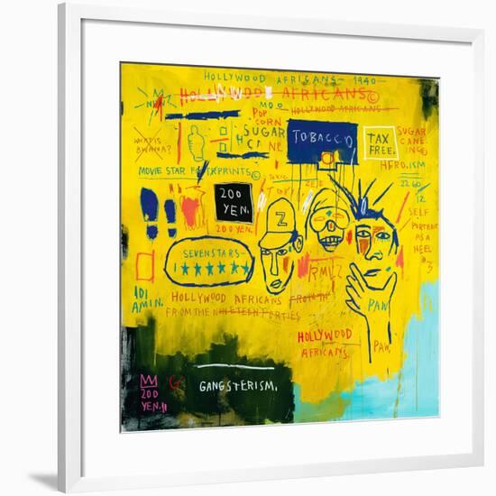 Hollywood Africans, 1983-Jean-Michel Basquiat-Framed Giclee Print