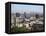 Hollywood and Downtown Skyline, Los Angeles, California, United States of America, North America-Wendy Connett-Framed Premier Image Canvas
