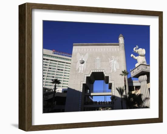 Hollywood and Highland Shopping Center, Hollywood Boulevard, Hollywood, Los Angeles, California, Un-Wendy Connett-Framed Photographic Print