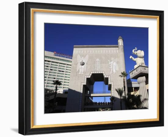 Hollywood and Highland Shopping Center, Hollywood Boulevard, Hollywood, Los Angeles, California, Un-Wendy Connett-Framed Photographic Print