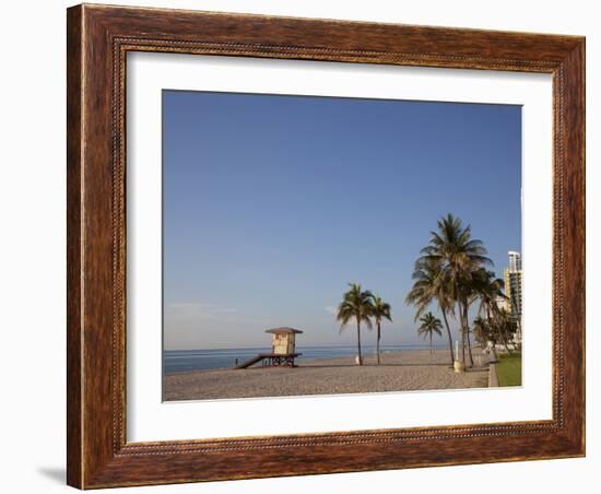 Hollywood Beach, Florida, USA-Angelo Cavalli-Framed Photographic Print