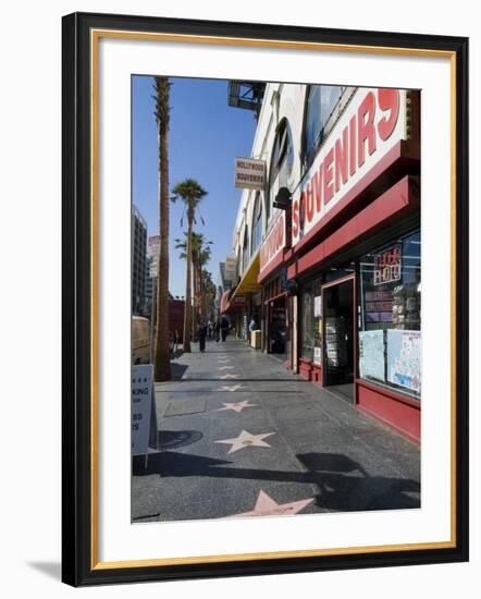 Hollywood Boulevard, Hollywood, Los Angeles, California, USA-Ethel Davies-Framed Photographic Print