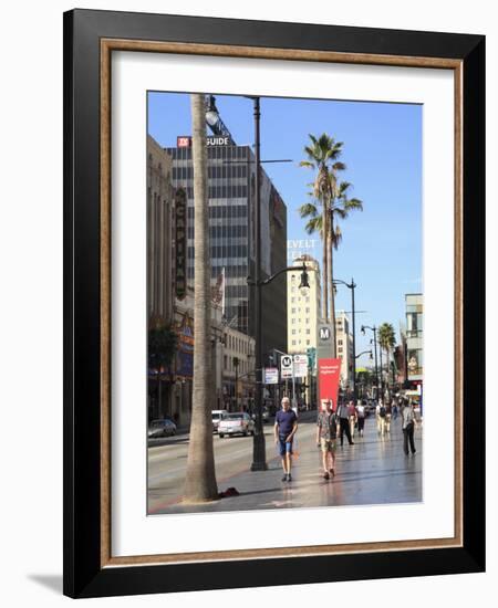 Hollywood Boulevard, Los Angeles, Hollywood, California, United States of America, North America-Wendy Connett-Framed Photographic Print