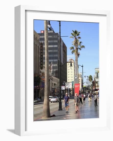 Hollywood Boulevard, Los Angeles, Hollywood, California, United States of America, North America-Wendy Connett-Framed Photographic Print