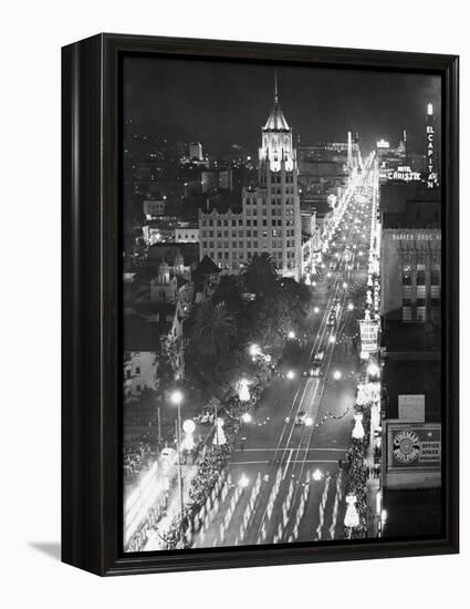 Hollywood Boulevard-Philip Gendreau-Framed Premier Image Canvas