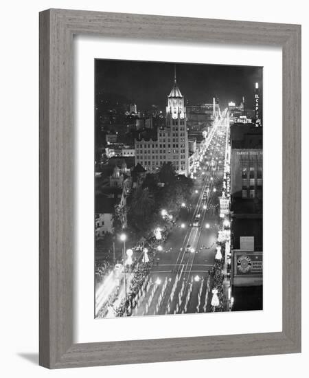 Hollywood Boulevard-Philip Gendreau-Framed Photographic Print