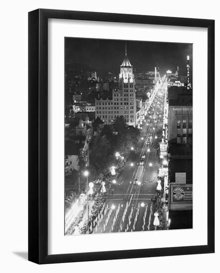 Hollywood Boulevard-Philip Gendreau-Framed Photographic Print