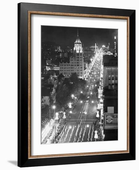 Hollywood Boulevard-Philip Gendreau-Framed Photographic Print