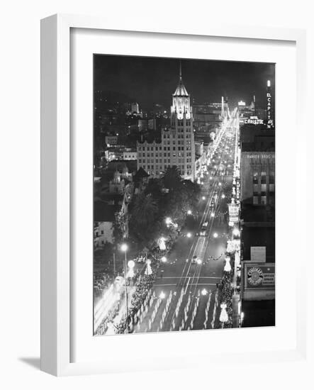 Hollywood Boulevard-Philip Gendreau-Framed Photographic Print