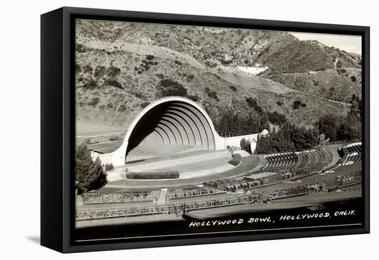 Hollywood Bowl, Los Angeles, California-null-Framed Stretched Canvas