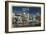 Hollywood, California - ABC Building on Vine Street-Lantern Press-Framed Art Print