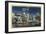 Hollywood, California - ABC Building on Vine Street-Lantern Press-Framed Art Print