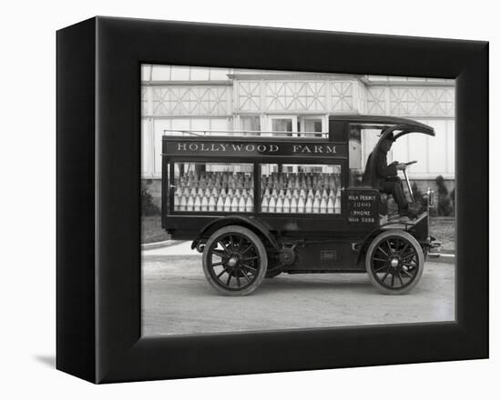 Hollywood Farm Milk Delivery Truck, Seattle, 1913-null-Framed Premier Image Canvas