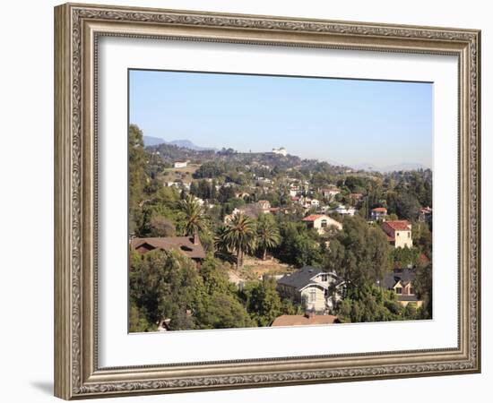 Hollywood Hills, Hollywood, Los Angeles, California, United States of America, North America-Wendy Connett-Framed Photographic Print