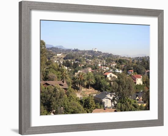 Hollywood Hills, Hollywood, Los Angeles, California, United States of America, North America-Wendy Connett-Framed Photographic Print