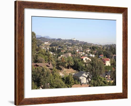 Hollywood Hills, Hollywood, Los Angeles, California, United States of America, North America-Wendy Connett-Framed Photographic Print