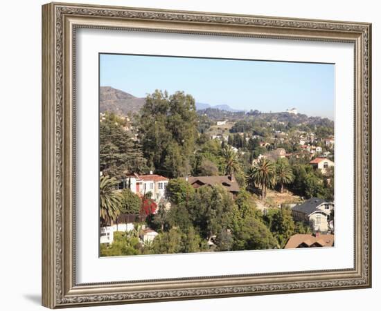 Hollywood Hills, Hollywood, Los Angeles, California, United States of America, North America-Wendy Connett-Framed Photographic Print