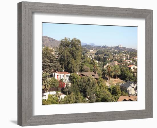 Hollywood Hills, Hollywood, Los Angeles, California, United States of America, North America-Wendy Connett-Framed Photographic Print