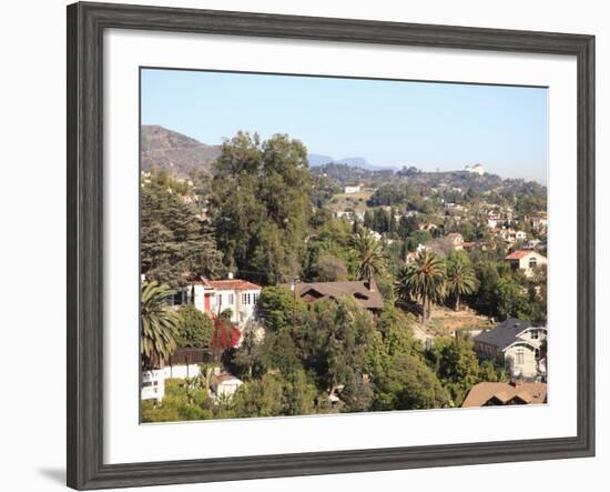 Hollywood Hills, Hollywood, Los Angeles, California, United States of America, North America-Wendy Connett-Framed Photographic Print