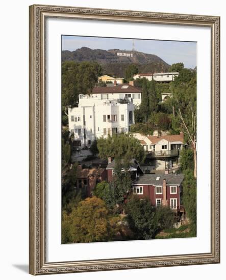 Hollywood Hills, Los Angeles, California, United States of America, North America-Wendy Connett-Framed Photographic Print