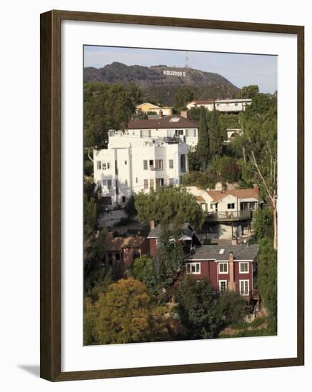 Hollywood Hills, Los Angeles, California, United States of America, North America-Wendy Connett-Framed Photographic Print