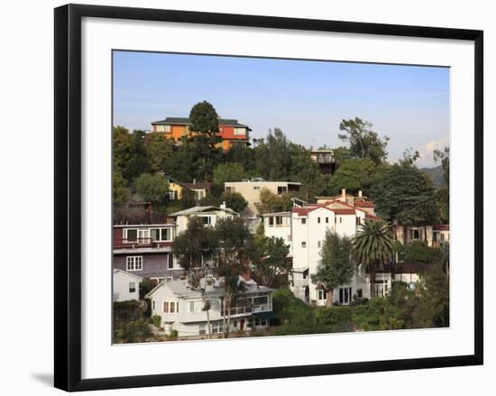 Hollywood Hills, Los Angeles, California, United States of America, North America-Wendy Connett-Framed Photographic Print