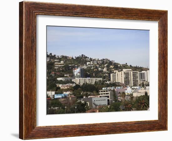 Hollywood Hills, Los Angeles, California, United States of America, North America-Wendy Connett-Framed Photographic Print