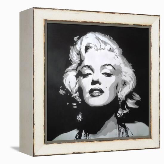 Hollywood icon-Abstract Graffiti-Framed Premier Image Canvas