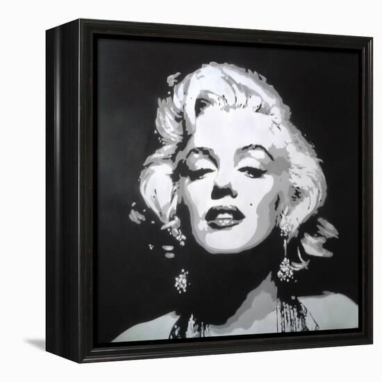 Hollywood icon-Abstract Graffiti-Framed Premier Image Canvas