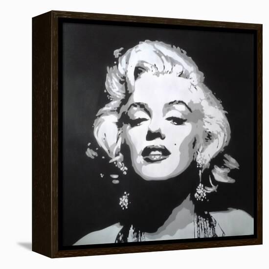 Hollywood icon-Abstract Graffiti-Framed Premier Image Canvas