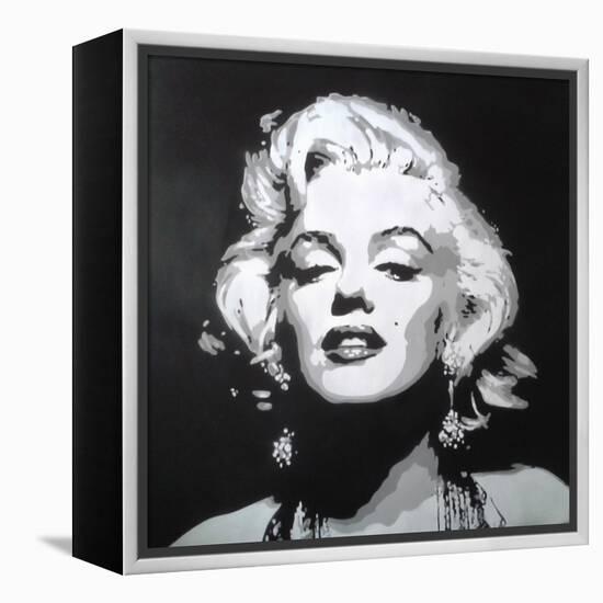 Hollywood icon-Abstract Graffiti-Framed Premier Image Canvas