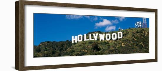 Hollywood sign Hollwood CA USA-null-Framed Photographic Print