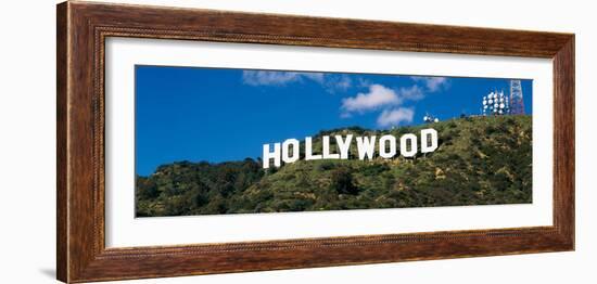 Hollywood sign Hollwood CA USA-null-Framed Photographic Print