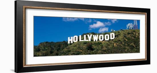 Hollywood sign Hollwood CA USA-null-Framed Photographic Print