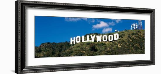 Hollywood sign Hollwood CA USA-null-Framed Photographic Print