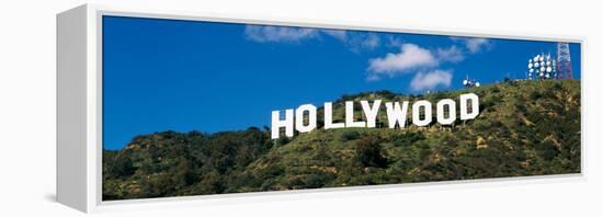 Hollywood sign Hollwood CA USA-null-Framed Premier Image Canvas